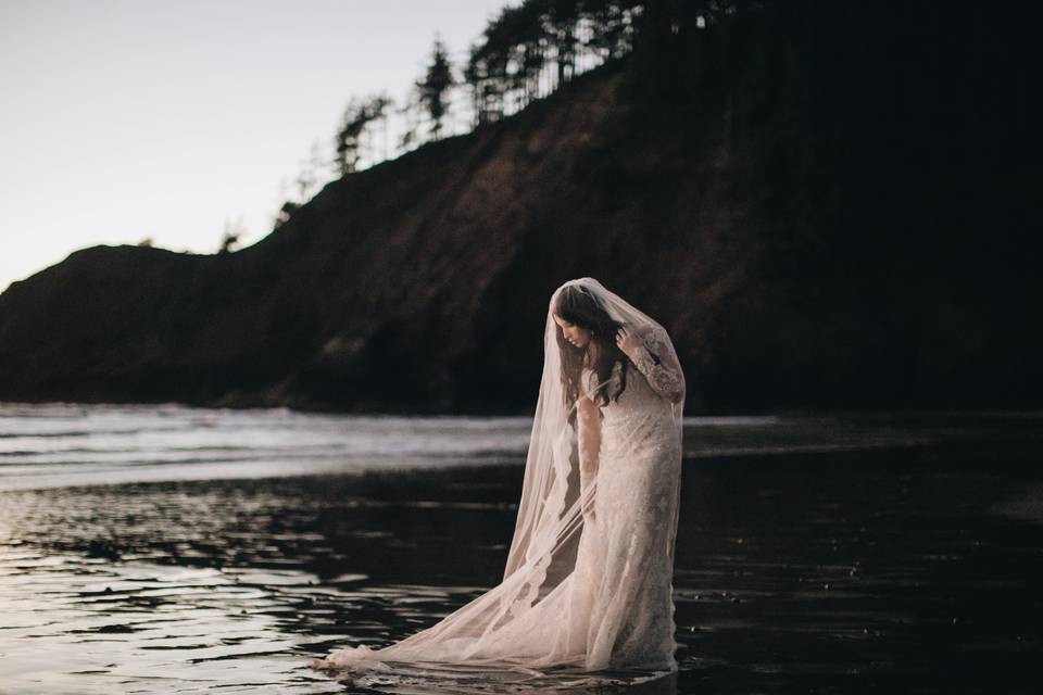 Coast elopement