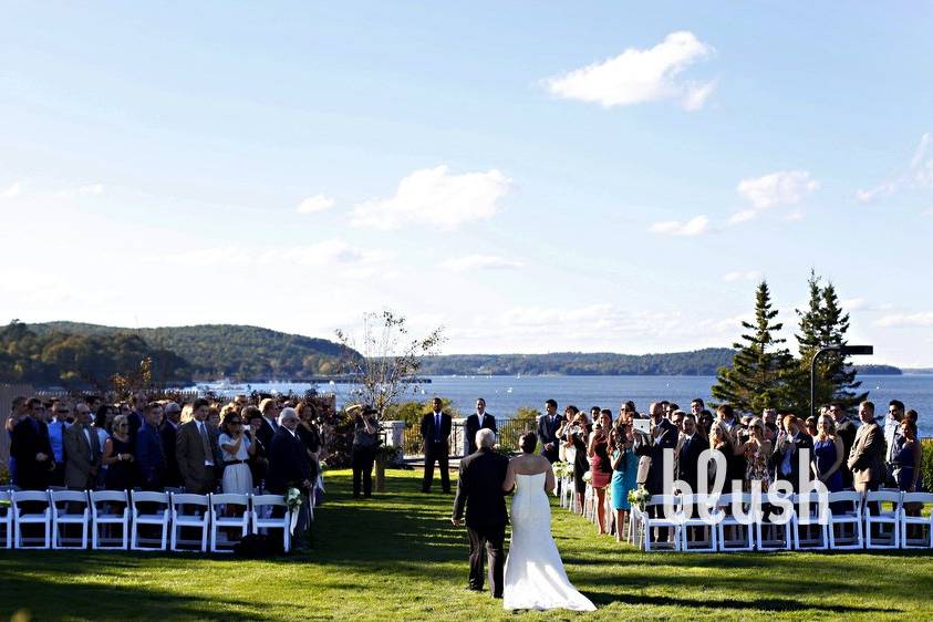 Bar Harbor Club Ceremony