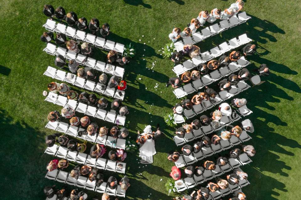 Ceremony Aerial
