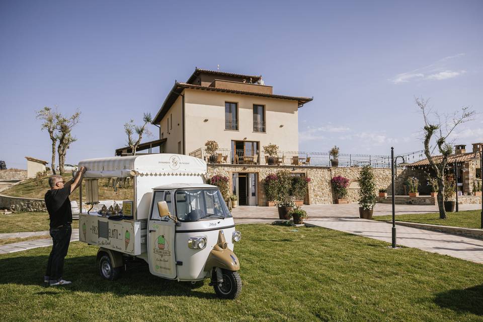 Gelato cart