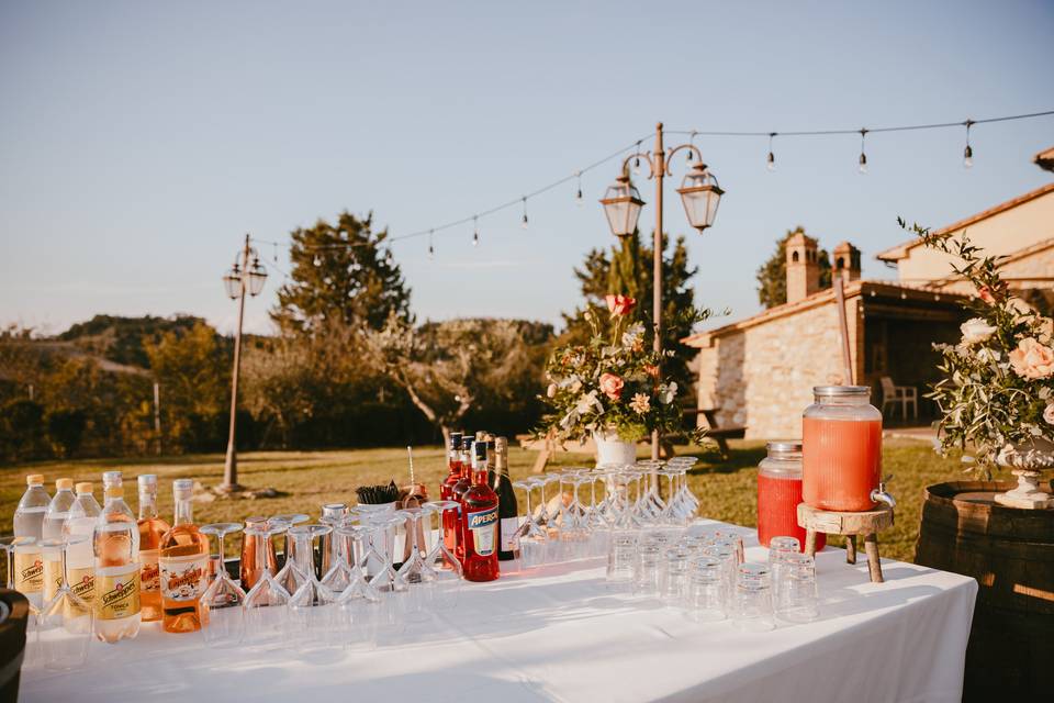 Wedding reception