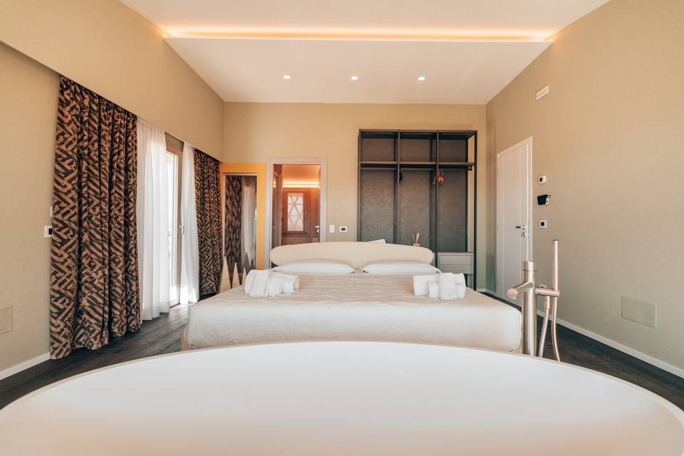 Suite with bath - Villa Etru