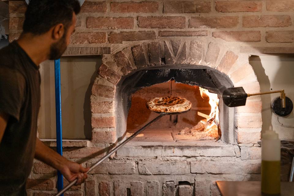 Welcome dinner pizza