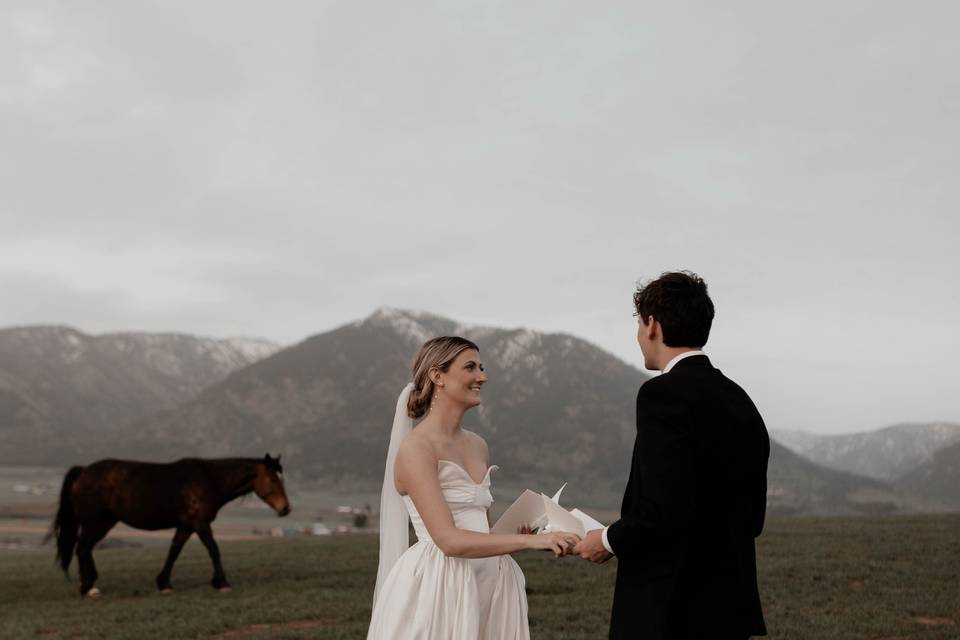 Vows exchanged.