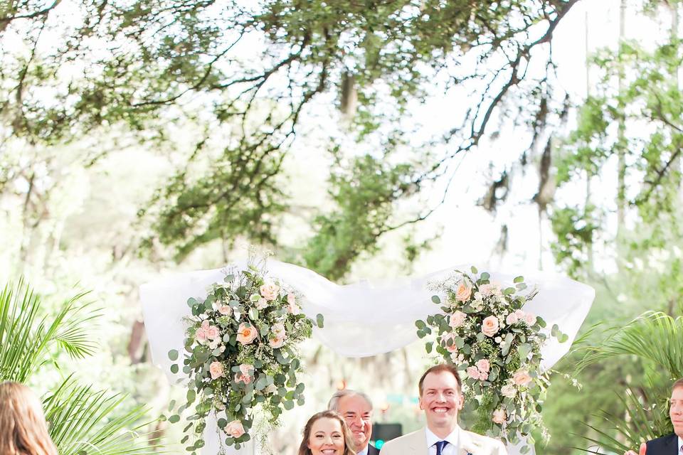 Walking down the aisle