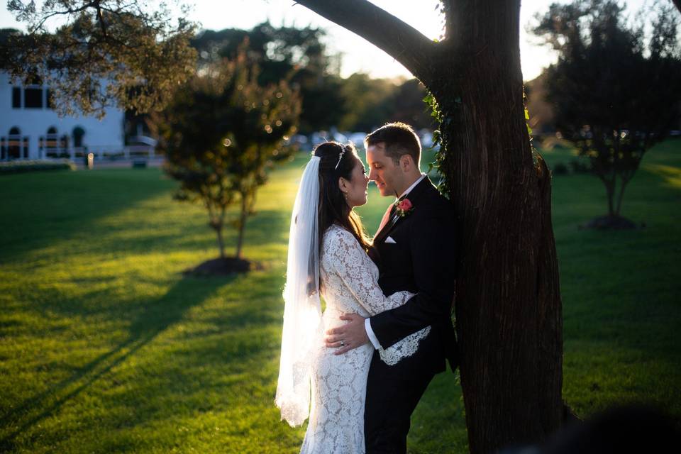 Couple near Clubhouse