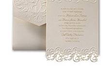 Lace-esque invitation