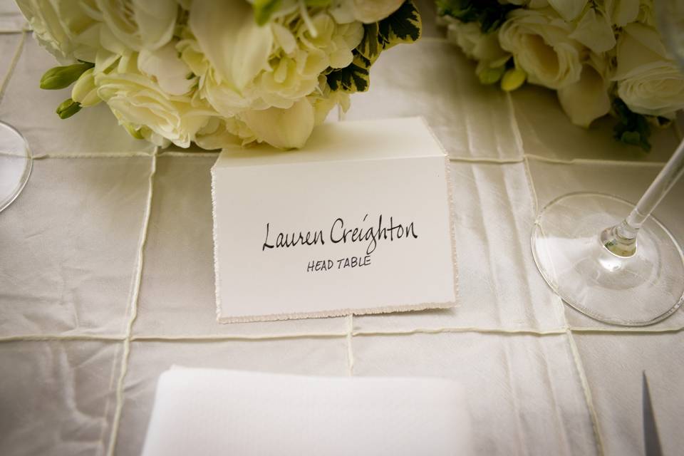 Table cards