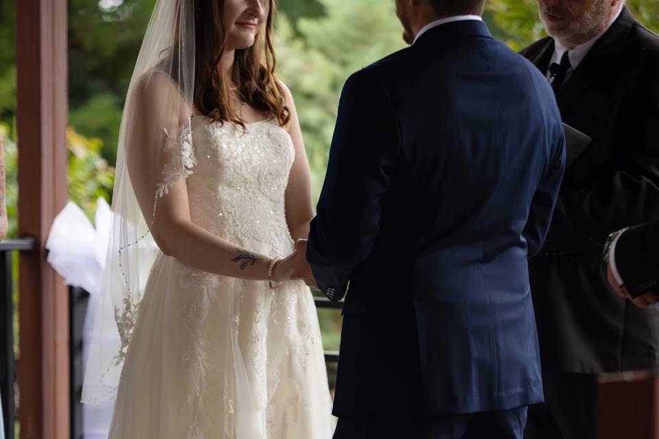 Ceremony patio