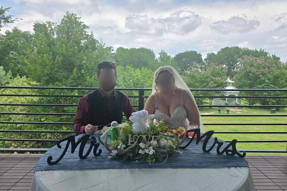 Gazebo ceremony area