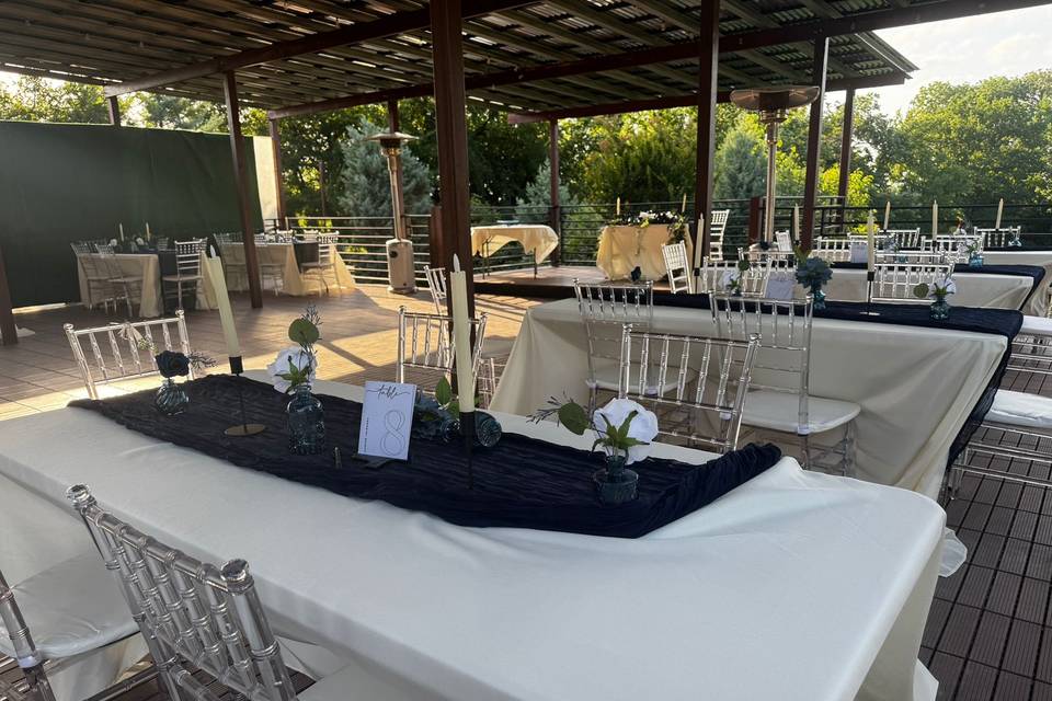 Reception setup