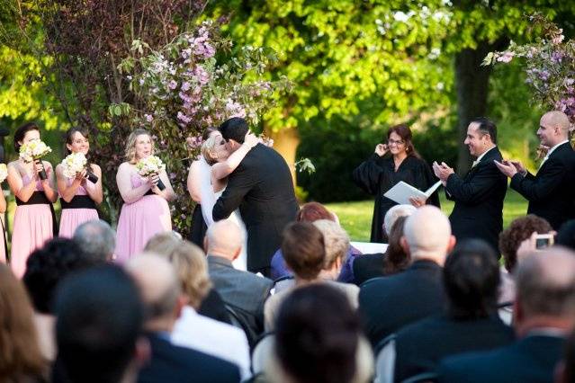 Beautiful outdoor wedding