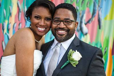 Sweet newlyweds