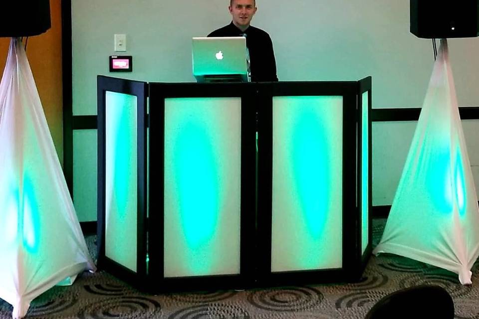 At a wedding