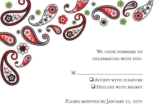 RSVP designed by So Cal graphic artist