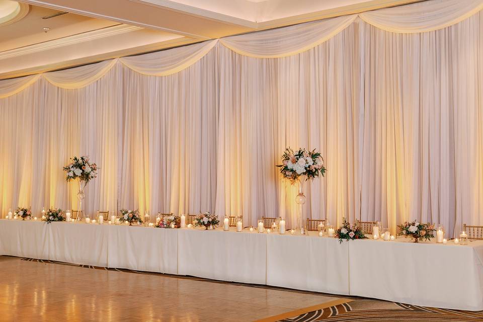 Grand Ballroom Head Table