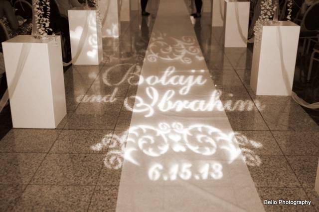 Wedding aisle