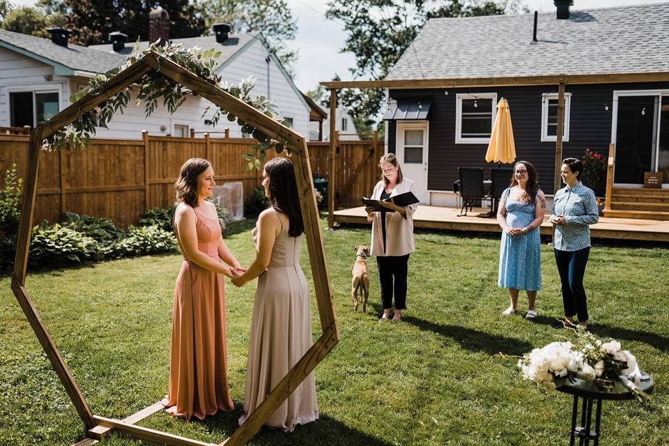 Backyard Wedding Nashville TN