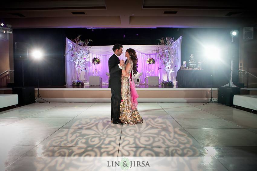 Couple dancing
