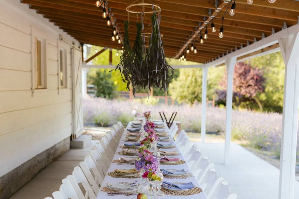 Stunning covered patio