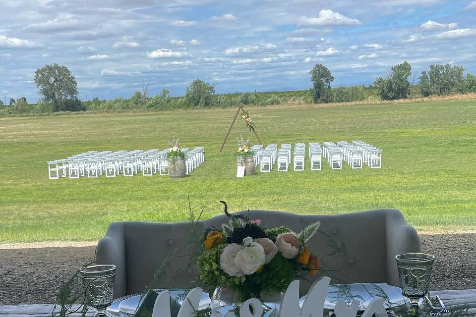 Pole Barn & The Field