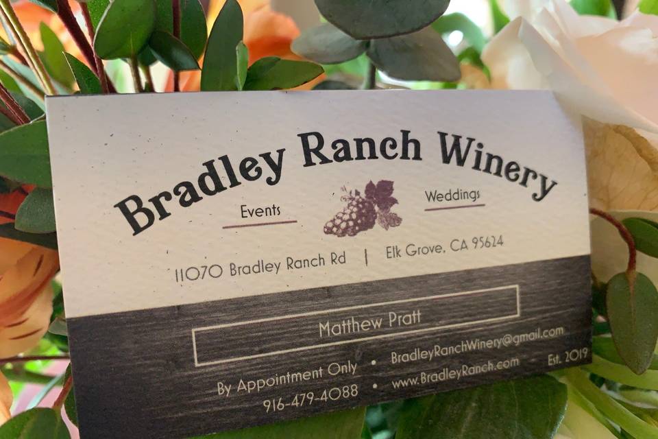 Bradley Ranch Winery