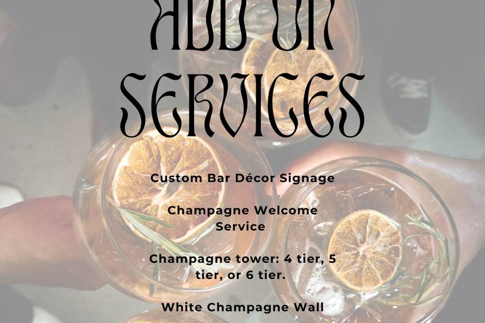 Add on services