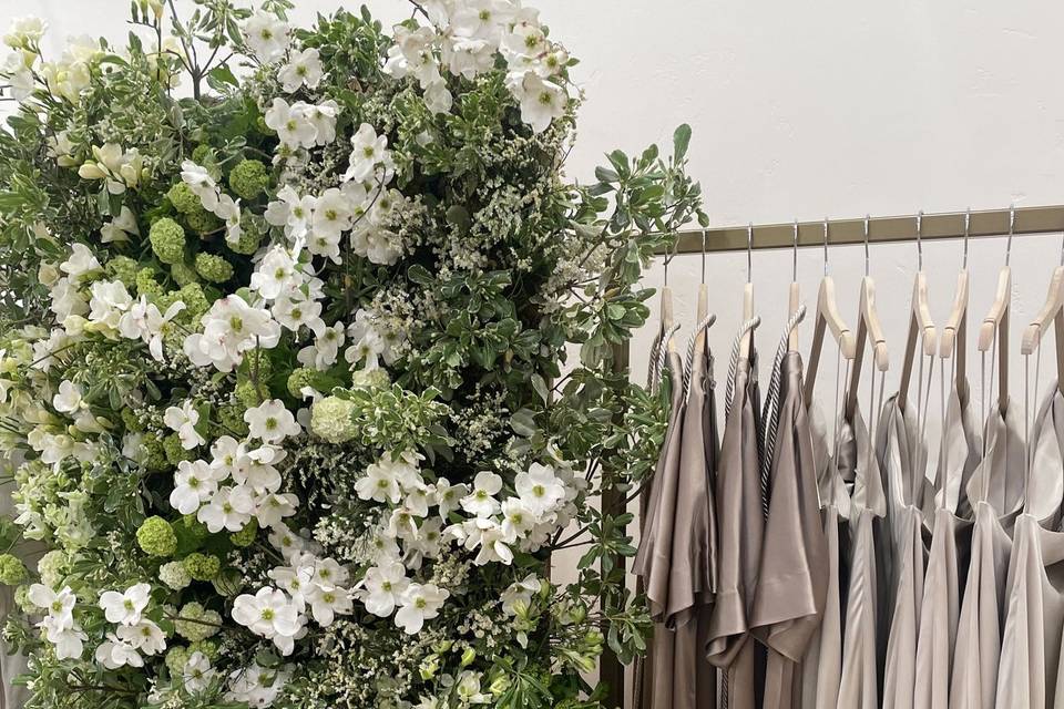 Boutique Flower Wall