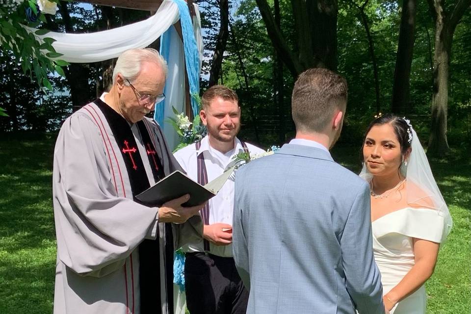 A great lake wedding