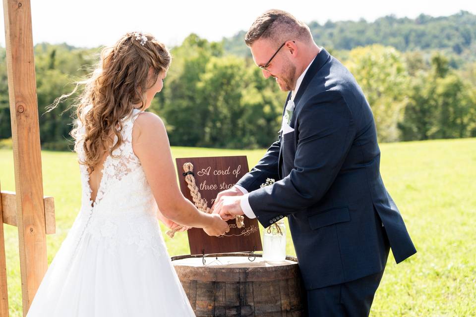 Outdoor ceremony