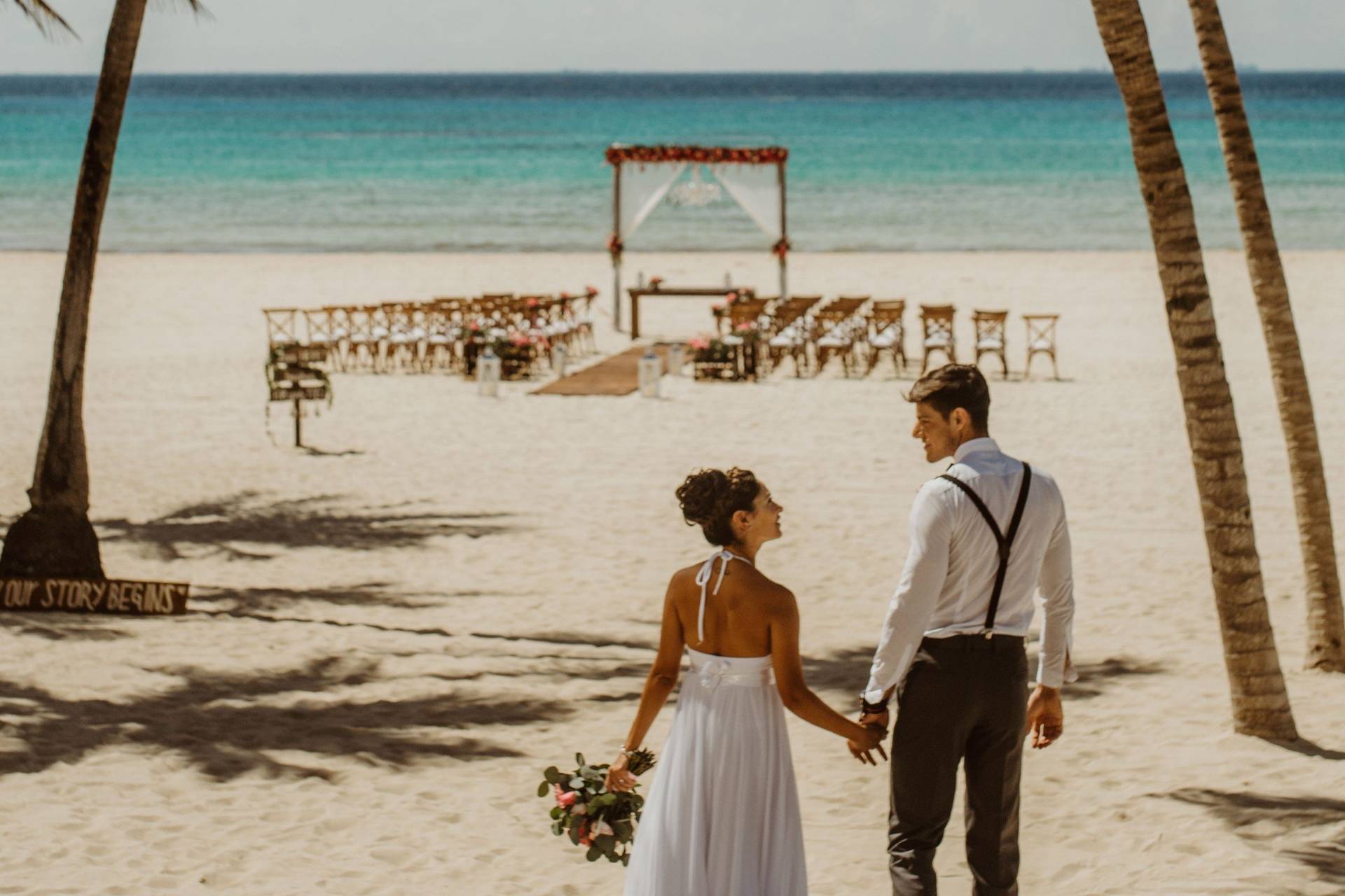 sandos playacar wedding photos