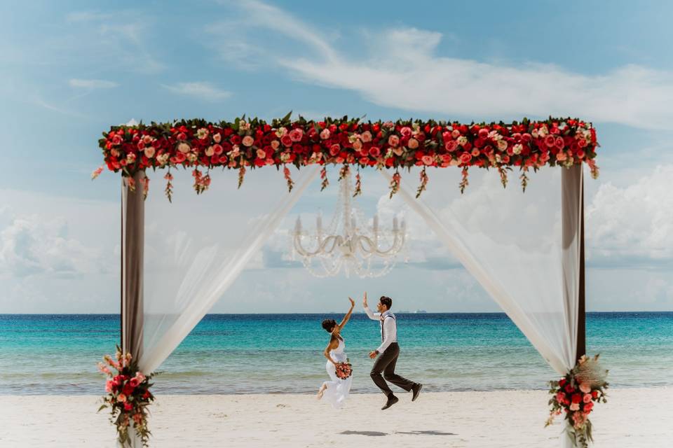 Beach wedding