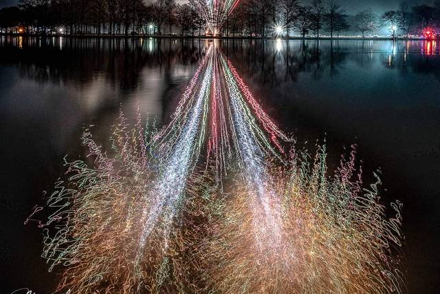 Nice reflections over lake