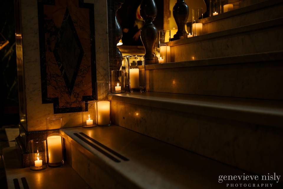 Marble Stairs/Candles
