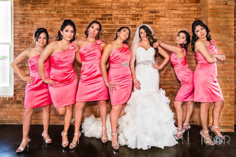 Can you name that movie ?Bride & her Bridesmaids day of wedding wanted a fun image !