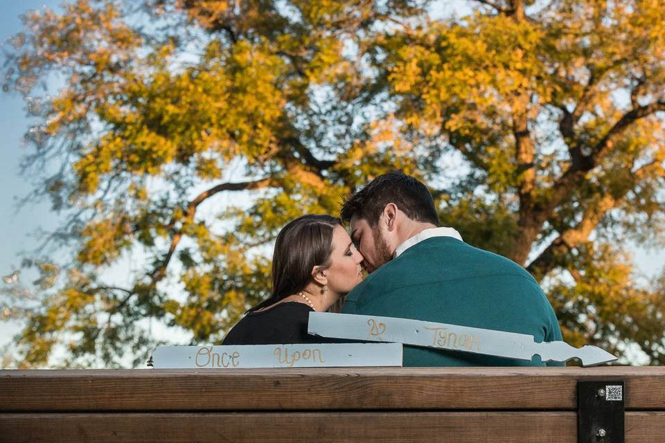 Trinity Park in Fort worth Engagement Session