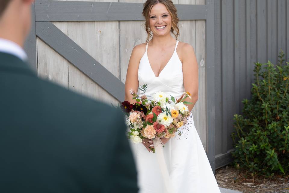 Smiling Bride - Zelina Photogr