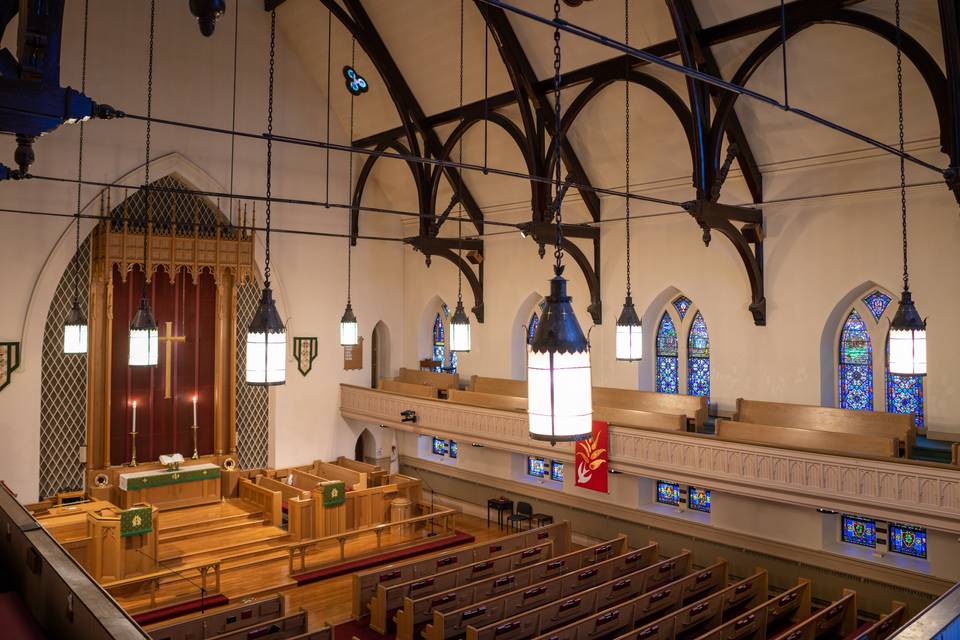 Balcony Facing Lectern