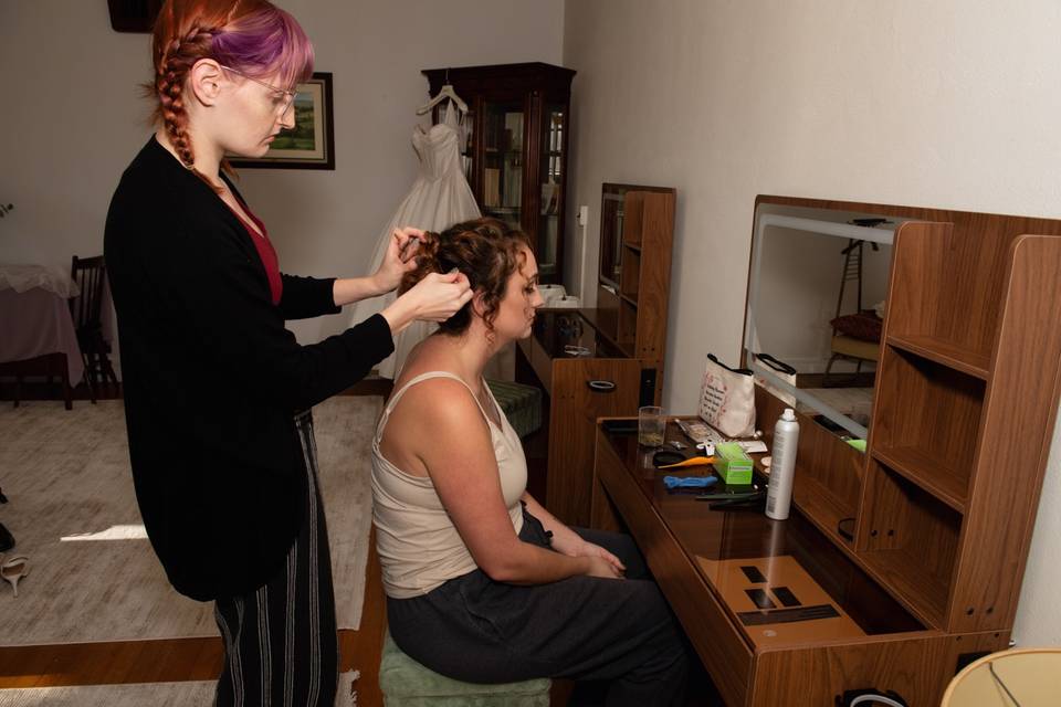 Getting ready