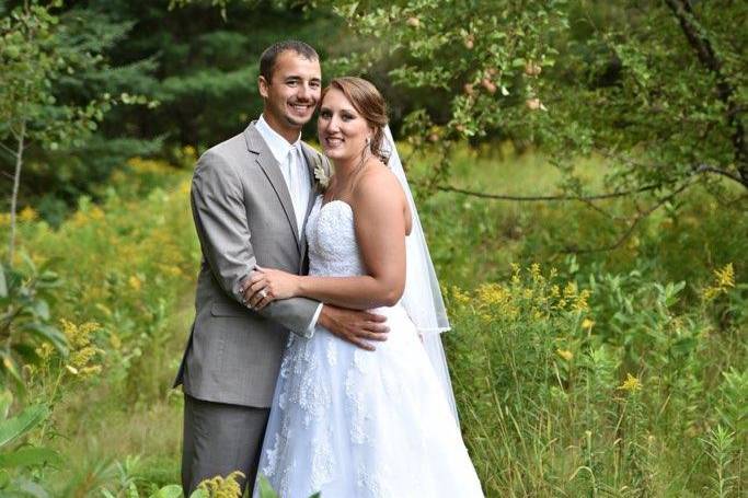 Kayla and her Groom