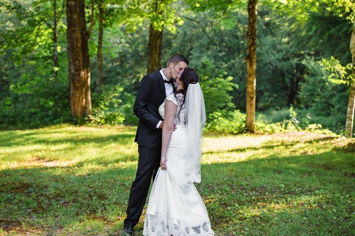 Ashley and her Groom