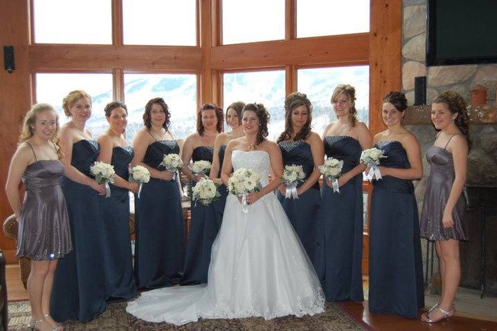 Mrs. Lessier & Bridesmaids