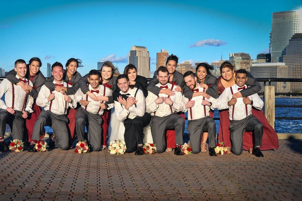 Bridal party photos