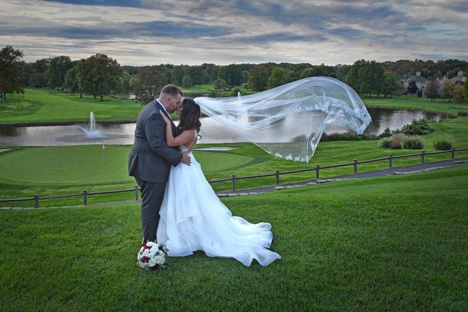 Country Club Wedding Photograp