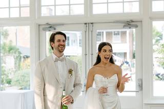 White Dress Black Tie