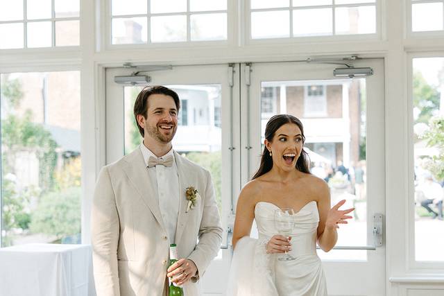 White Dress Black Tie