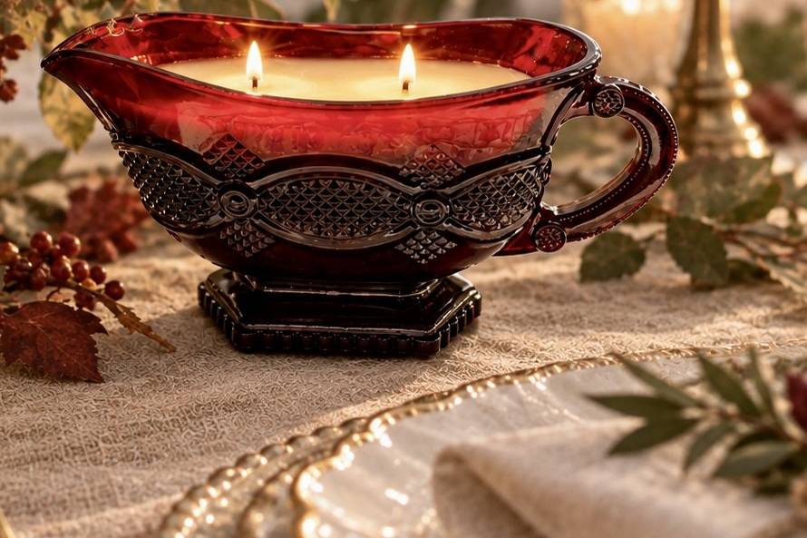 BurgundyCandle