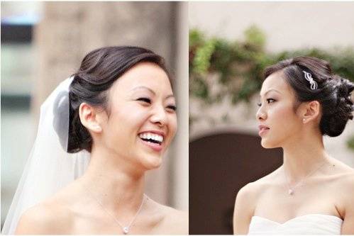 Low, romantic style for a classy Summer Wedding