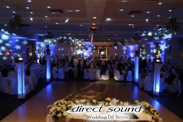 Direct Sound Wedding DJ Decor & Event Lighting Service