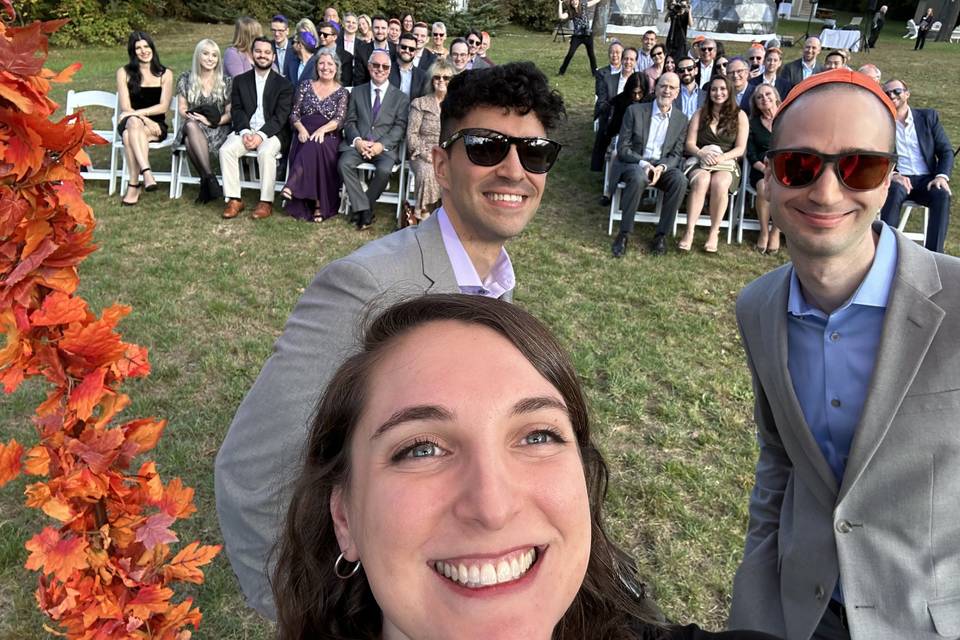 Wedding selfie!